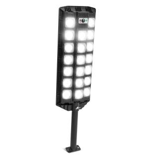 LED stenski solarni reflektor s senzorjem gibanja 520 LED 3000 lm 20W 4500 mAh IP65